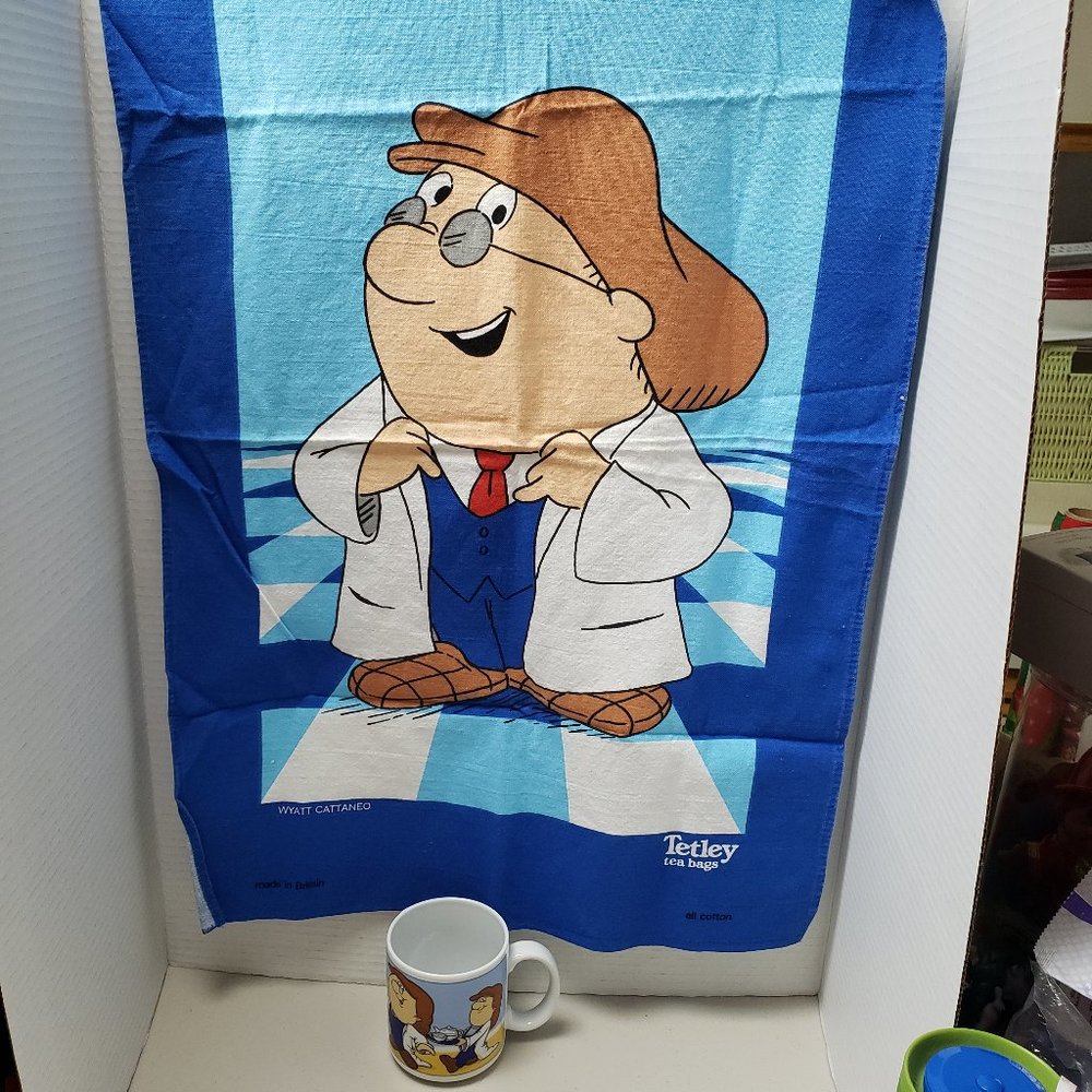 Tetley Tea Mug and Tea Towel